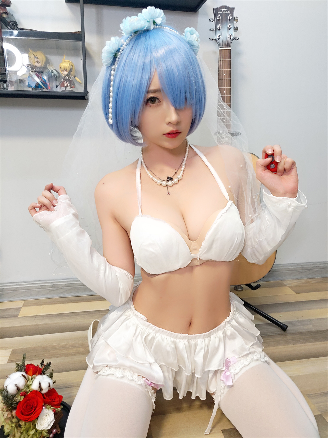 冰蓝幻梦，小女巫露娜的NO.05新作品《雷姆婚纱》闪耀登场